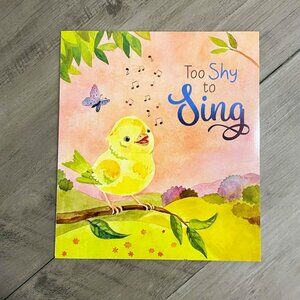5/$20 Too Shy to Sing Children's Book